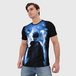 Футболка мужская Поднятие уровня в одиночку - магистр теней, цвет: 3D-принт — фото 2