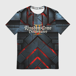 Футболка мужская Kingdom Come Deliverance 2 каменные плиты, цвет: 3D-принт