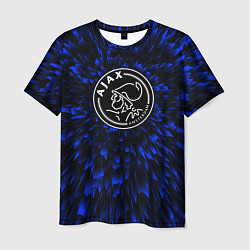 Футболка мужская Ajax blue energy, цвет: 3D-принт