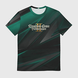 Футболка мужская Kingdom Come Deliverance 2 green black, цвет: 3D-принт