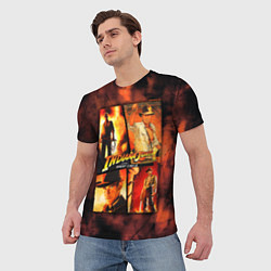 Футболка мужская Indiana Jones and the Great Circle, цвет: 3D-принт — фото 2