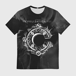 Футболка мужская Civilization VII, цвет: 3D-принт