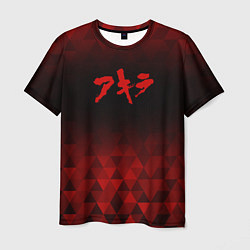 Футболка мужская Akira red poly, цвет: 3D-принт