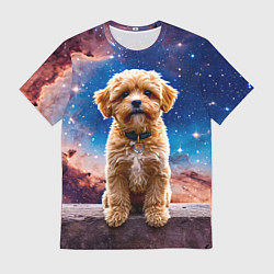 Футболка мужская Мальтипу в космосе, цвет: 3D-принт