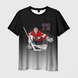 Футболка мужская Sergey Bobrovsky is goalkeeper of the Florida Pant, цвет: 3D-принт