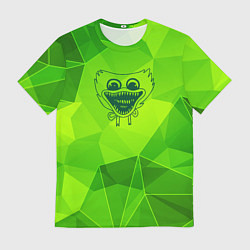 Футболка мужская Poppy Playtime green poly, цвет: 3D-принт