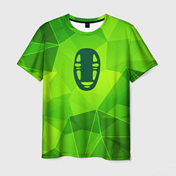 Футболка мужская Spirited Away green poly, цвет: 3D-принт