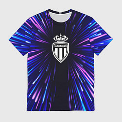 Футболка мужская Monaco neon energy, цвет: 3D-принт