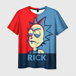 Футболка мужская Rick pop art, цвет: 3D-принт