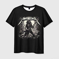 Футболка мужская Metallica - guitar solo, цвет: 3D-принт