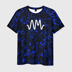 Футболка мужская Arctic Monkeys blue energy, цвет: 3D-принт