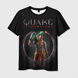 Футболка мужская Quake champions - Visor, цвет: 3D-принт