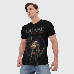 Футболка мужская Quake champions - Ranger, цвет: 3D-принт — фото 2