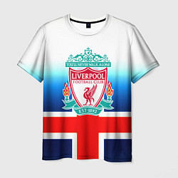Футболка мужская Liverpool Англия, цвет: 3D-принт