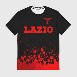 Футболка мужская Lazio - red gradient посередине, цвет: 3D-принт