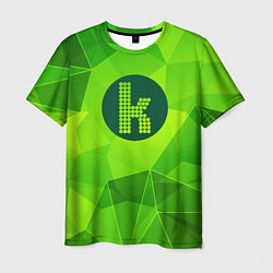 Футболка мужская The Killers green poly, цвет: 3D-принт