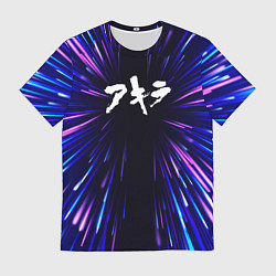 Футболка мужская Akira neon energy, цвет: 3D-принт