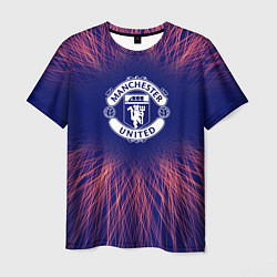Футболка мужская Manchester United red energy, цвет: 3D-принт