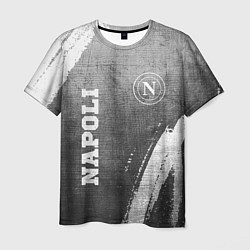 Футболка мужская Napoli - grey gradient вертикально, цвет: 3D-принт