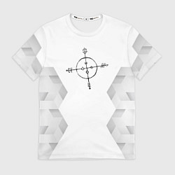 Футболка мужская Megadeth white poly, цвет: 3D-принт