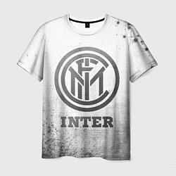 Футболка мужская Inter - white gradient, цвет: 3D-принт