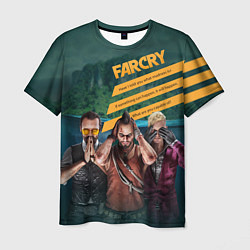 Футболка мужская Far Cry villains, цвет: 3D-принт
