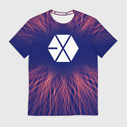 Футболка мужская Exo red energy, цвет: 3D-принт