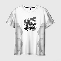 Футболка мужская Tokyo Ghoul white poly, цвет: 3D-принт