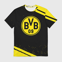Футболка мужская Borussia полосы, цвет: 3D-принт