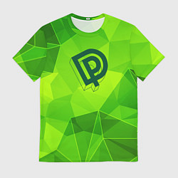 Футболка мужская Deep Purple green poly, цвет: 3D-принт