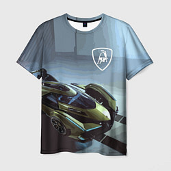 Футболка мужская Lamborghini - motorsport extreme, цвет: 3D-принт