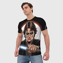Футболка мужская Энакин скайуокер звездные войны, цвет: 3D-принт — фото 2