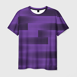 Футболка мужская Color purple square, цвет: 3D-принт