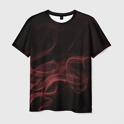 Футболка мужская Color smoke red, цвет: 3D-принт