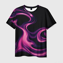 Футболка мужская Color pink smoke, цвет: 3D-принт