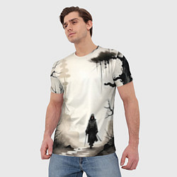 Футболка мужская Путник, цвет: 3D-принт — фото 2