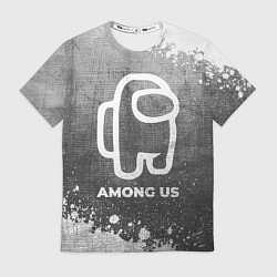 Футболка мужская Among Us - grey gradient, цвет: 3D-принт