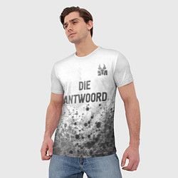 Футболка мужская Die Antwoord - white gradient посередине, цвет: 3D-принт — фото 2