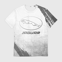 Футболка мужская Jaguar - white gradient, цвет: 3D-принт