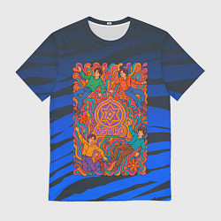 Футболка мужская Astro психоделика, цвет: 3D-принт