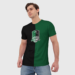 Футболка мужская Агкацев - ФК Краснодар, цвет: 3D-принт — фото 2