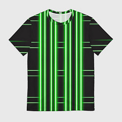 Футболка мужская Neon green, цвет: 3D-принт