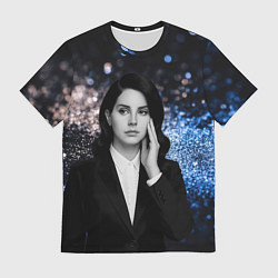 Футболка мужская Lana Del Rey в костюме, цвет: 3D-принт