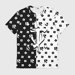 Футболка мужская Doom x roblox pattern, цвет: 3D-принт