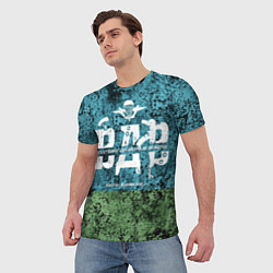 Футболка мужская Флаг десантников ВДВ, цвет: 3D-принт — фото 2