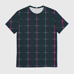 Футболка мужская Color black stripes, цвет: 3D-принт