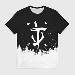 Футболка мужская Doom winter wild, цвет: 3D-принт