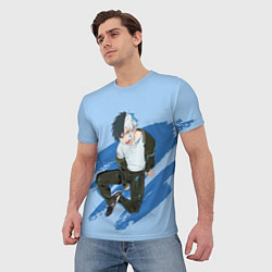 Футболка мужская Харука Сакура - Ветролом, цвет: 3D-принт — фото 2