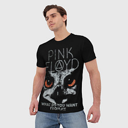 Футболка мужская Pink Floyd - what do you want from me, цвет: 3D-принт — фото 2