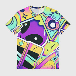Футболка мужская Пришелец, цвет: 3D-принт